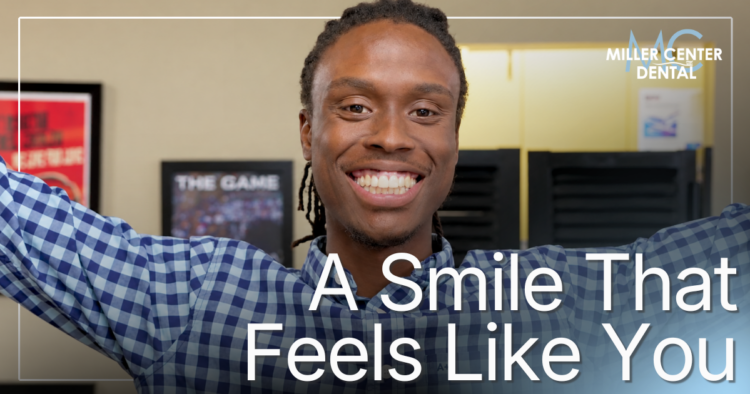 Male smiling